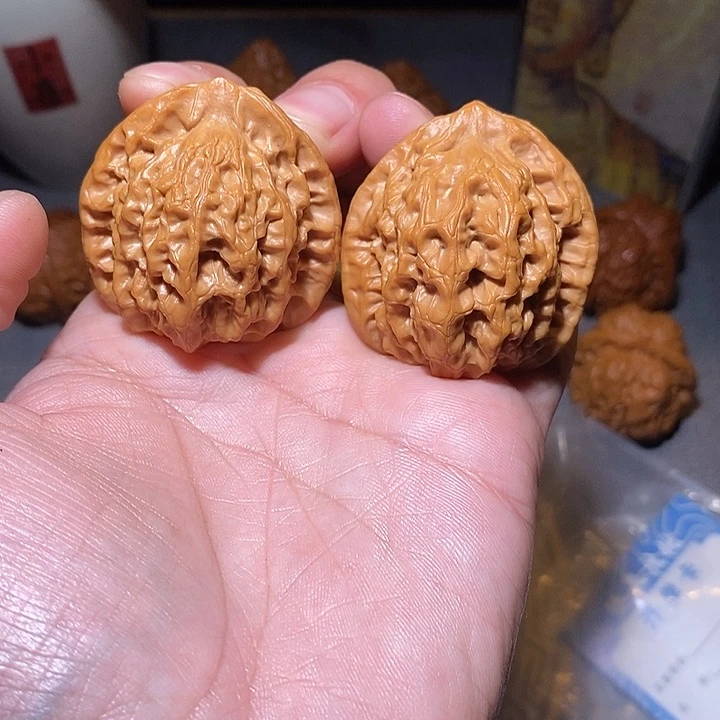 文玩核桃把件全品无修39尺蓟县佛肚