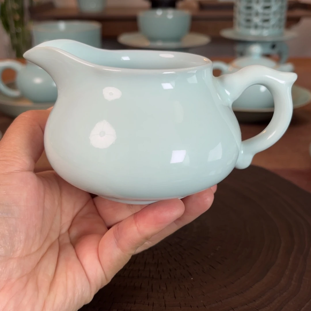 微瑕公道原矿汝官窑作品
