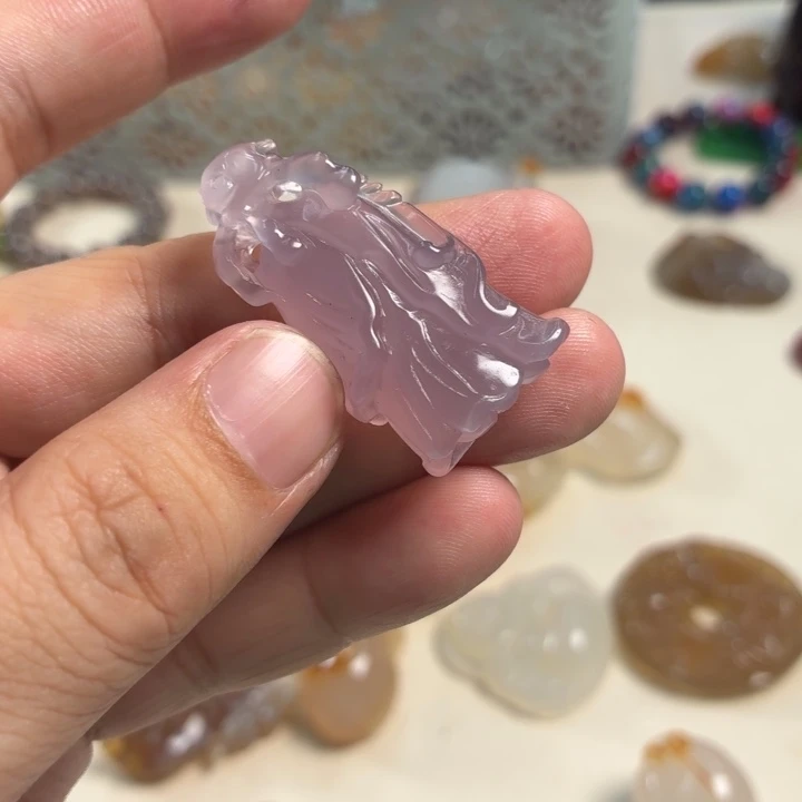 玛瑙/玉髓未镶嵌吊坠(不含链)