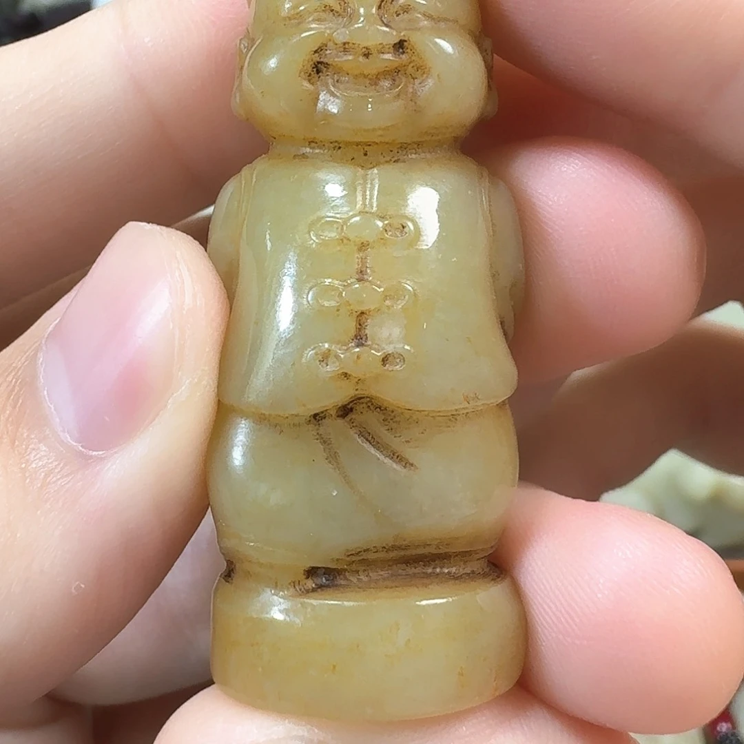 未镶嵌和田玉挂件瓒****歌