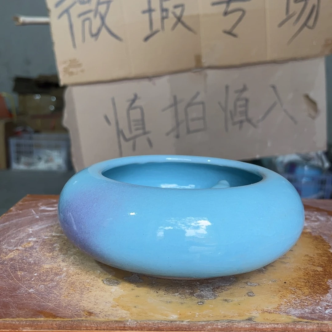摆件郑家钧窑摆件微