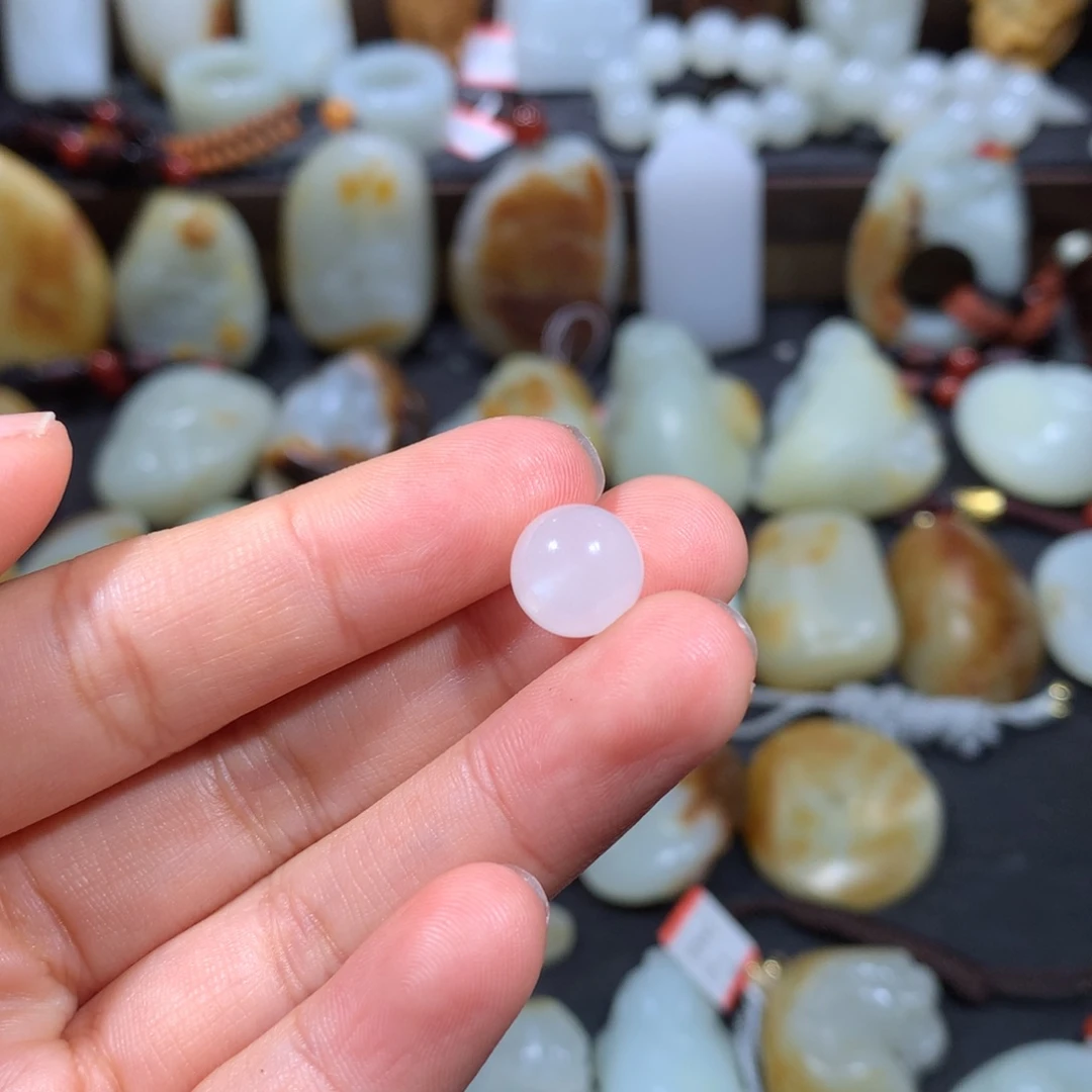 和田玉颈饰未镶嵌0*8