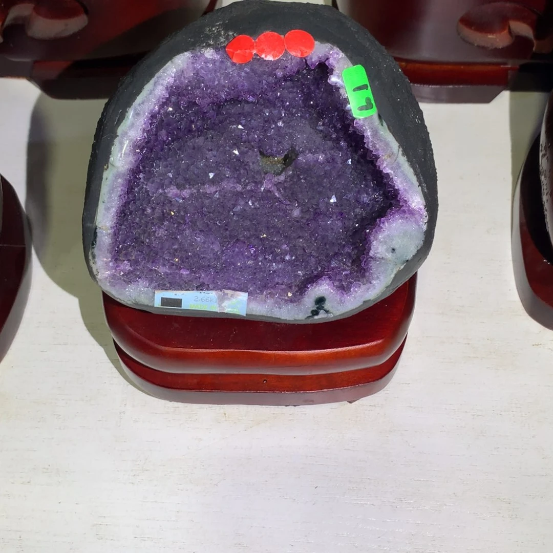 未镶嵌紫晶大型摆件（非配饰）月
