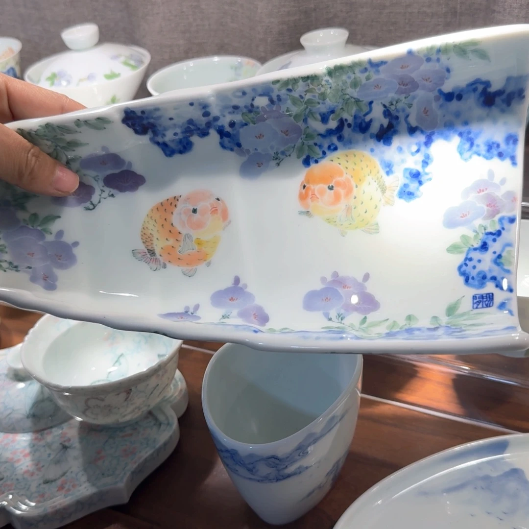 二***祥赐闲堂夕颜果盘耶