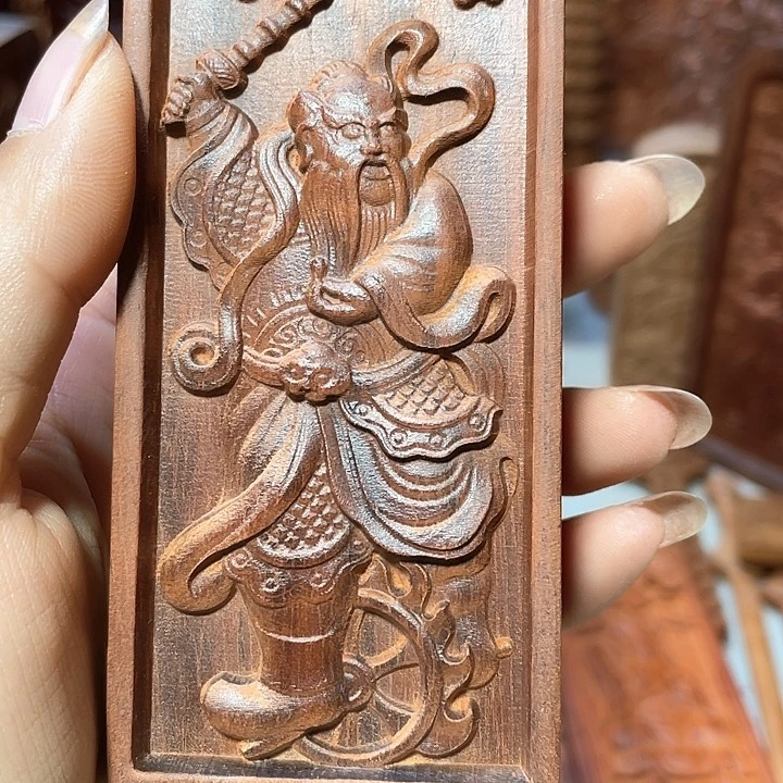 非洲紫檀（红花梨）夏*小号双面