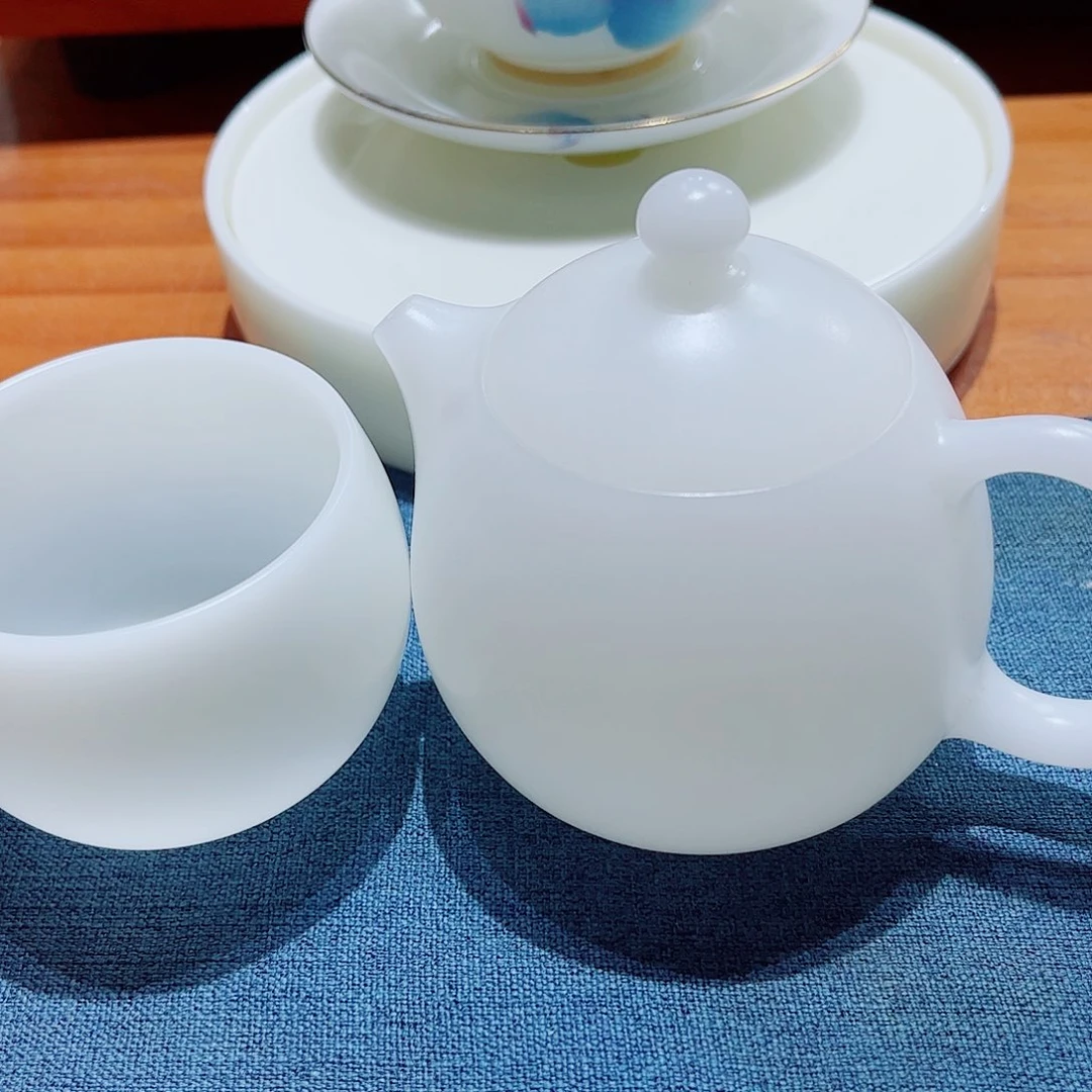 陶瓷素烧璞玉180cc➕100ccc