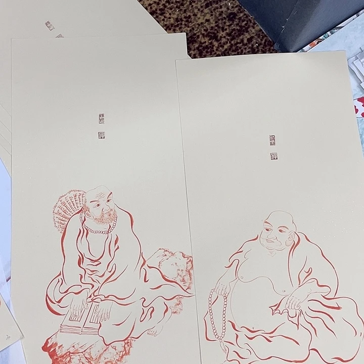 国画刘*于海英老师作品6666666