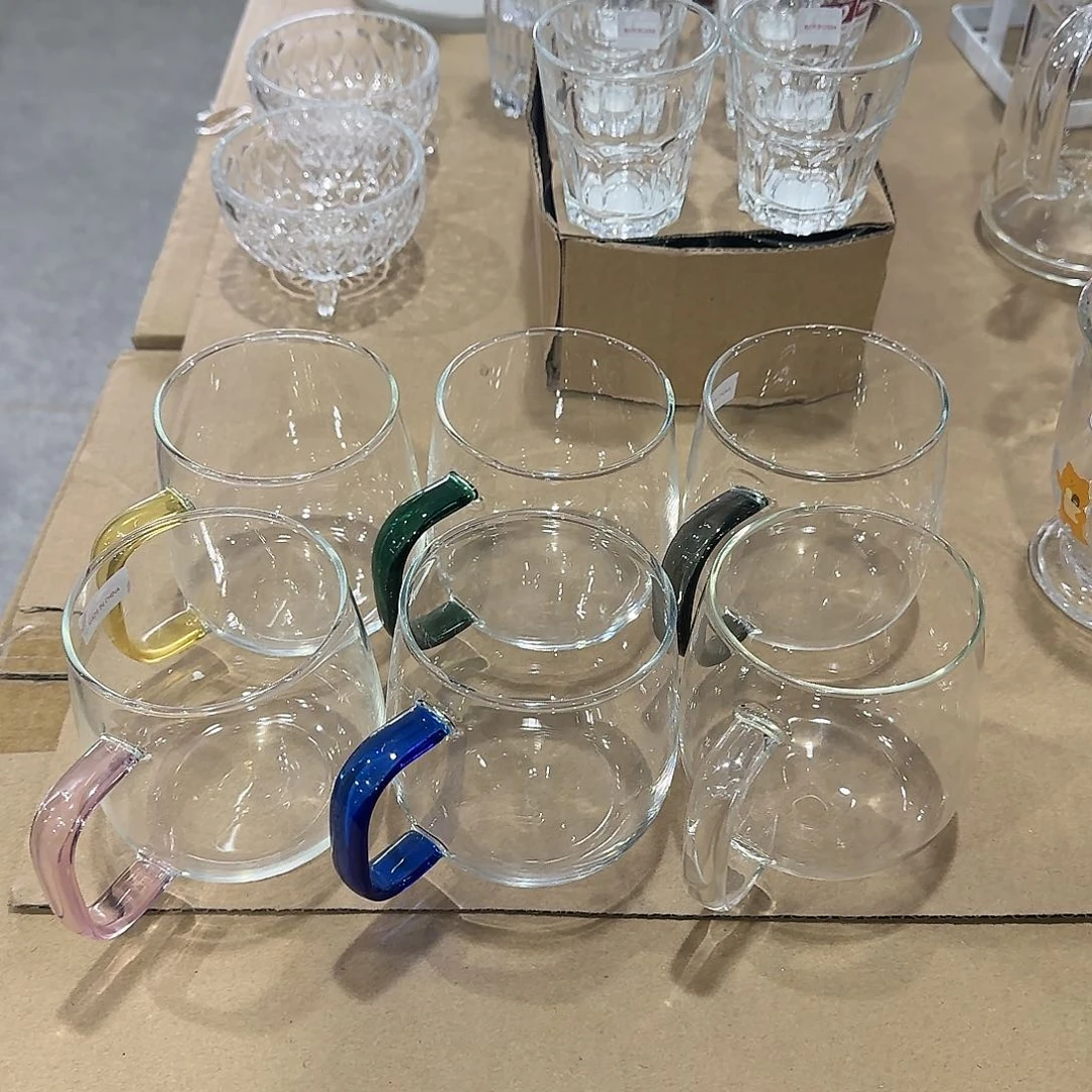 玻璃无盖款直播价6只