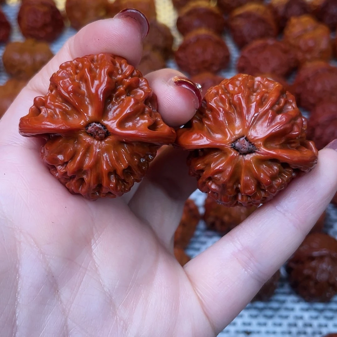 桃核吊坠文玩核桃 手把件 宫灯 40