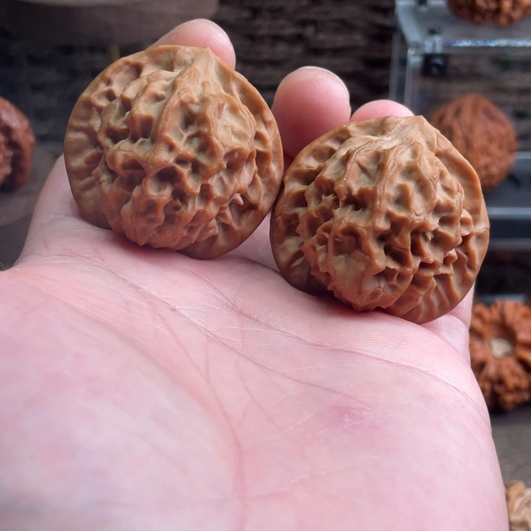 文玩核桃把件41+龙鳞