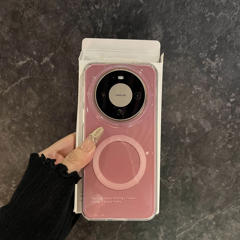 适用华为mate80pro手机壳Mate80ProMax简约纯色晕染Mate60pro+渐