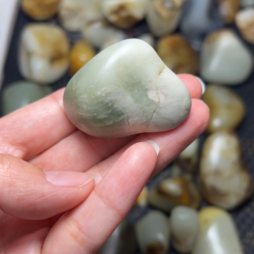 和田玉未镶嵌挂件30