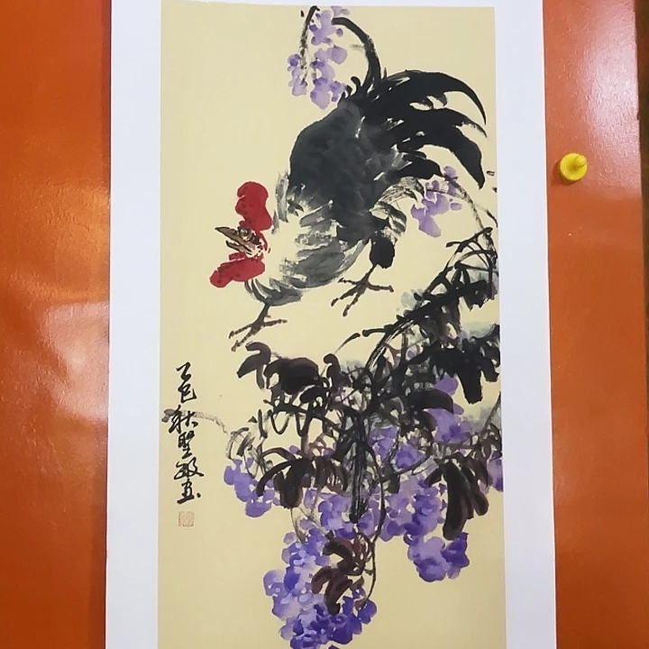 国画张圣敏先生纯手绘作品