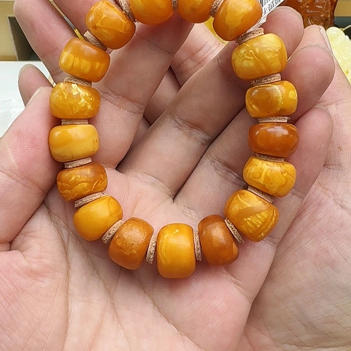 未镶嵌颈饰琥珀假一赔十，336