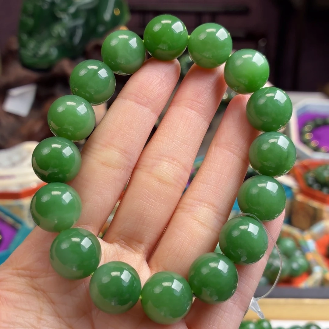 和田玉（碧玉）未镶嵌手串