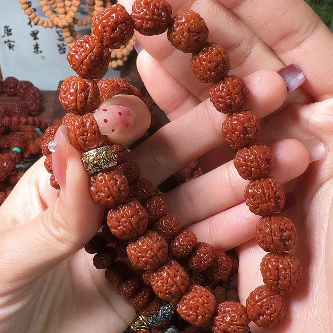 金刚菩提吊坠盘龙单圈