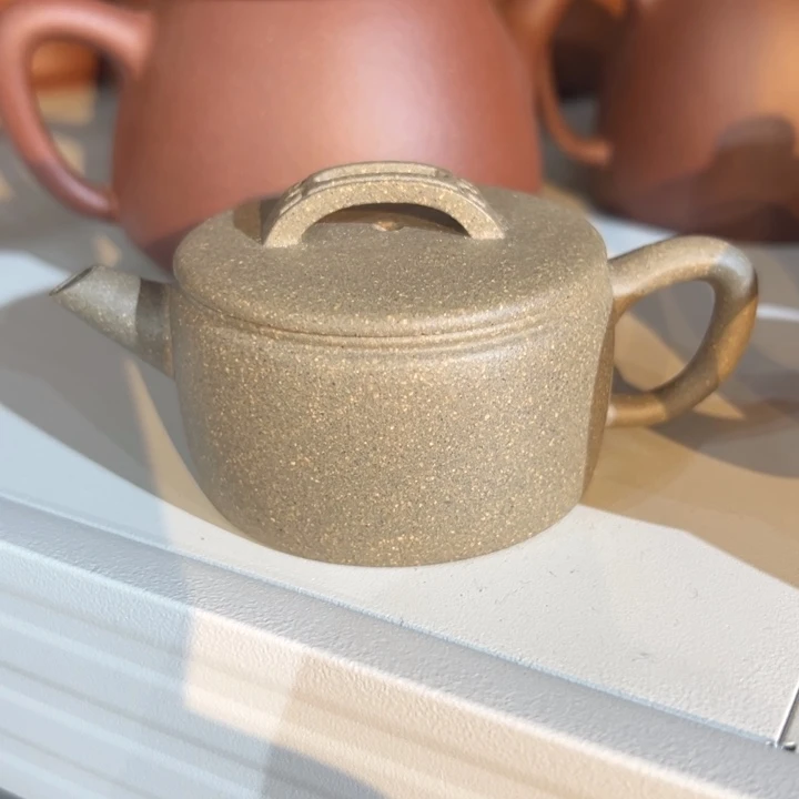 紫砂茶壶青段汉瓦60cc