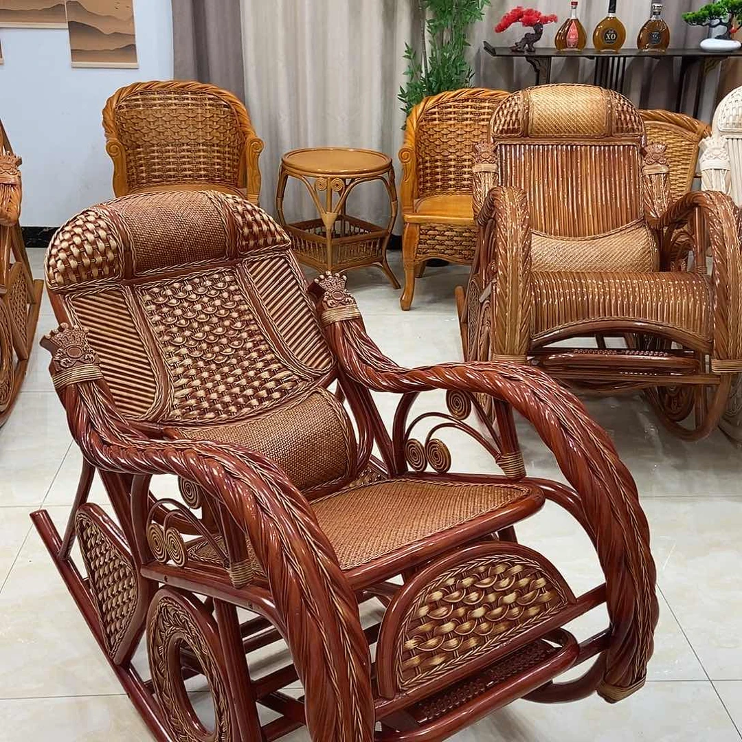 鹿***生藤藤王阁特大号摇椅