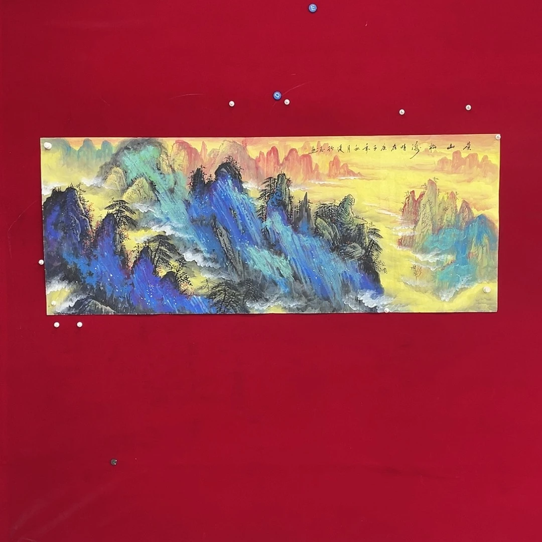 国画凌行志老师手绘国画精品