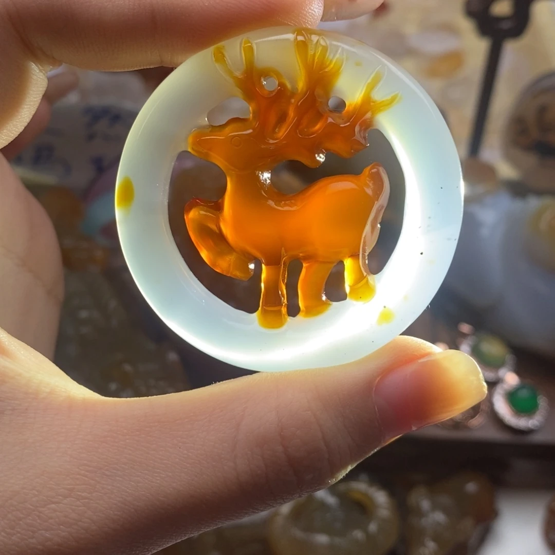 玛瑙/玉髓未镶嵌颈饰