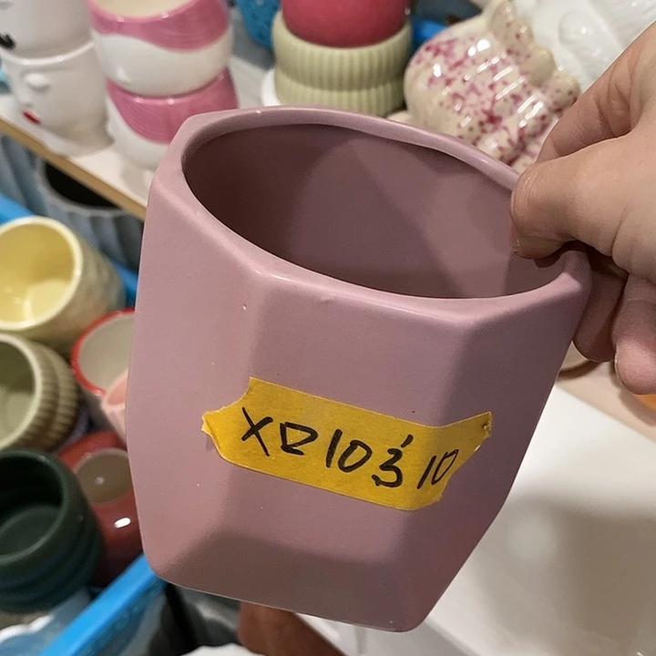 摆件陶陶盆有孔 瑕疵介意勿拍