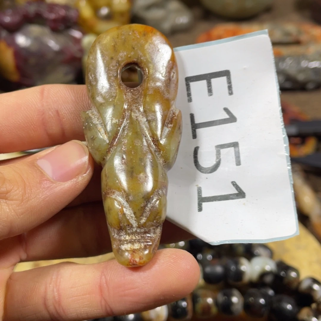 和田玉吊坠(不含链)未镶嵌