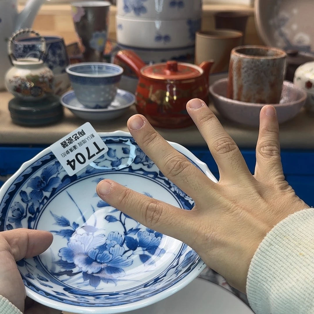 风***五瓷片704 回流日瓷全场满18米包邮