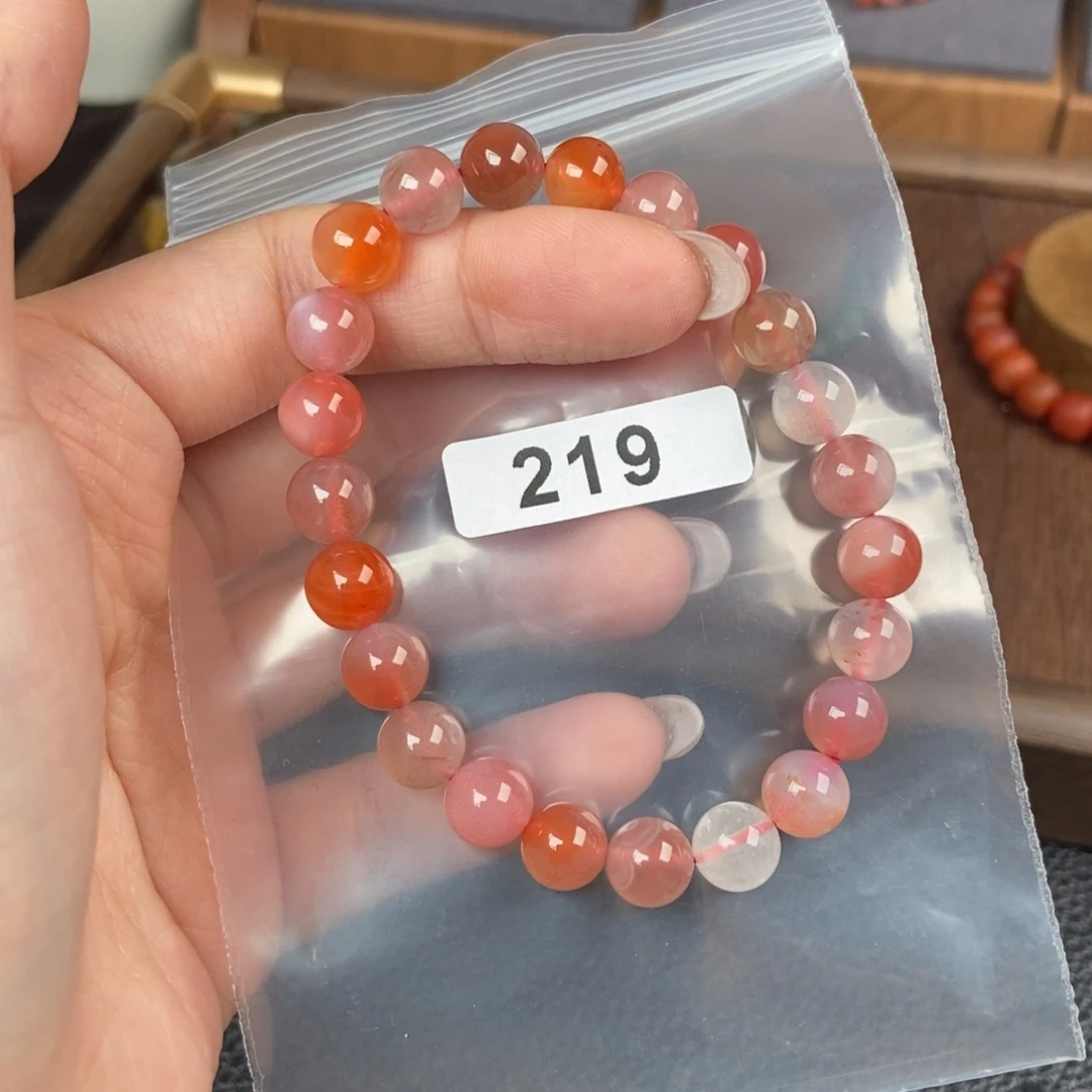 南红玛瑙未镶嵌手链