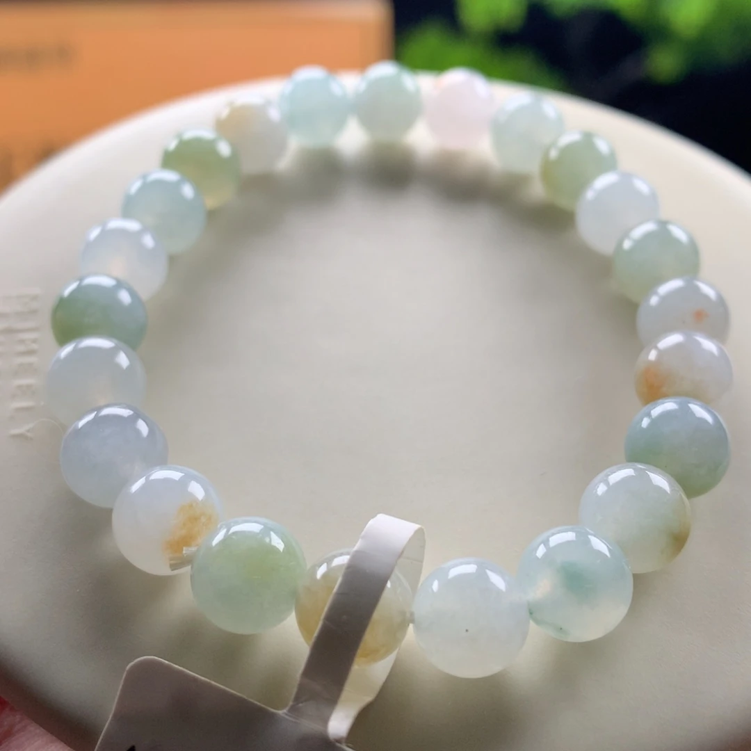 翡翠未镶嵌手链卡8