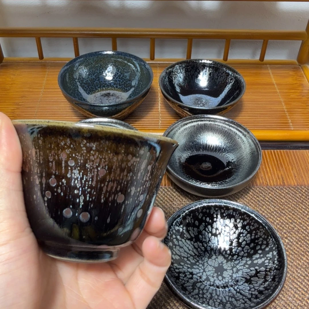 茶盏建盏手工制作主人杯茶杯
