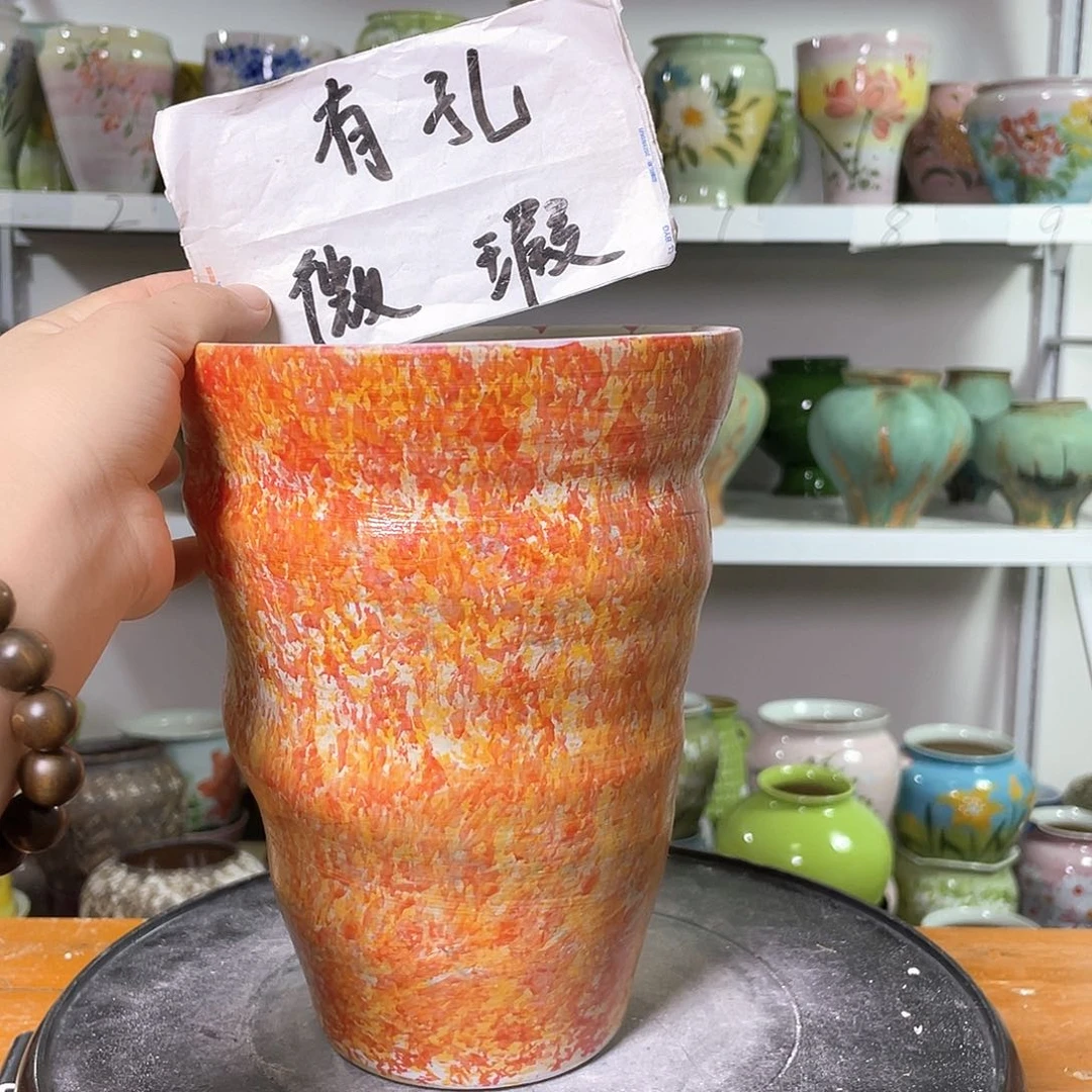 景德镇陶瓷花盆花器暇256