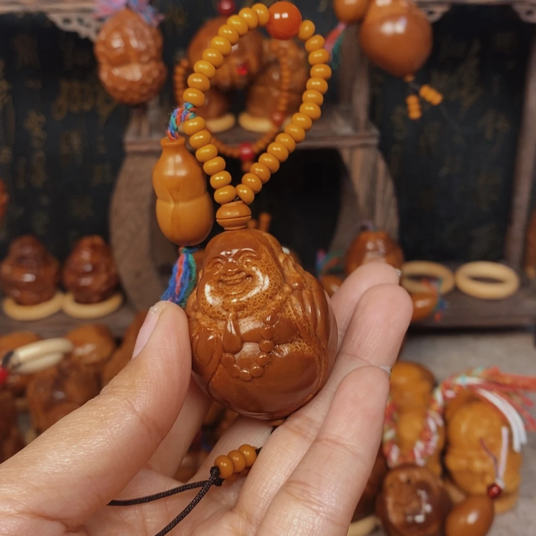 手串/手链橄榄核弥勒一套0086