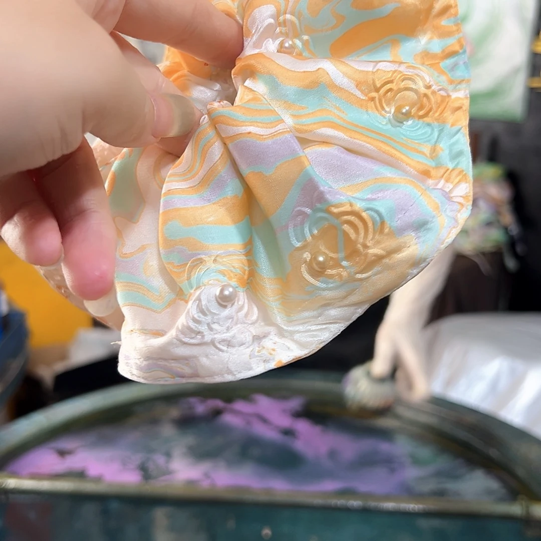 749精品圆饼发圈手作