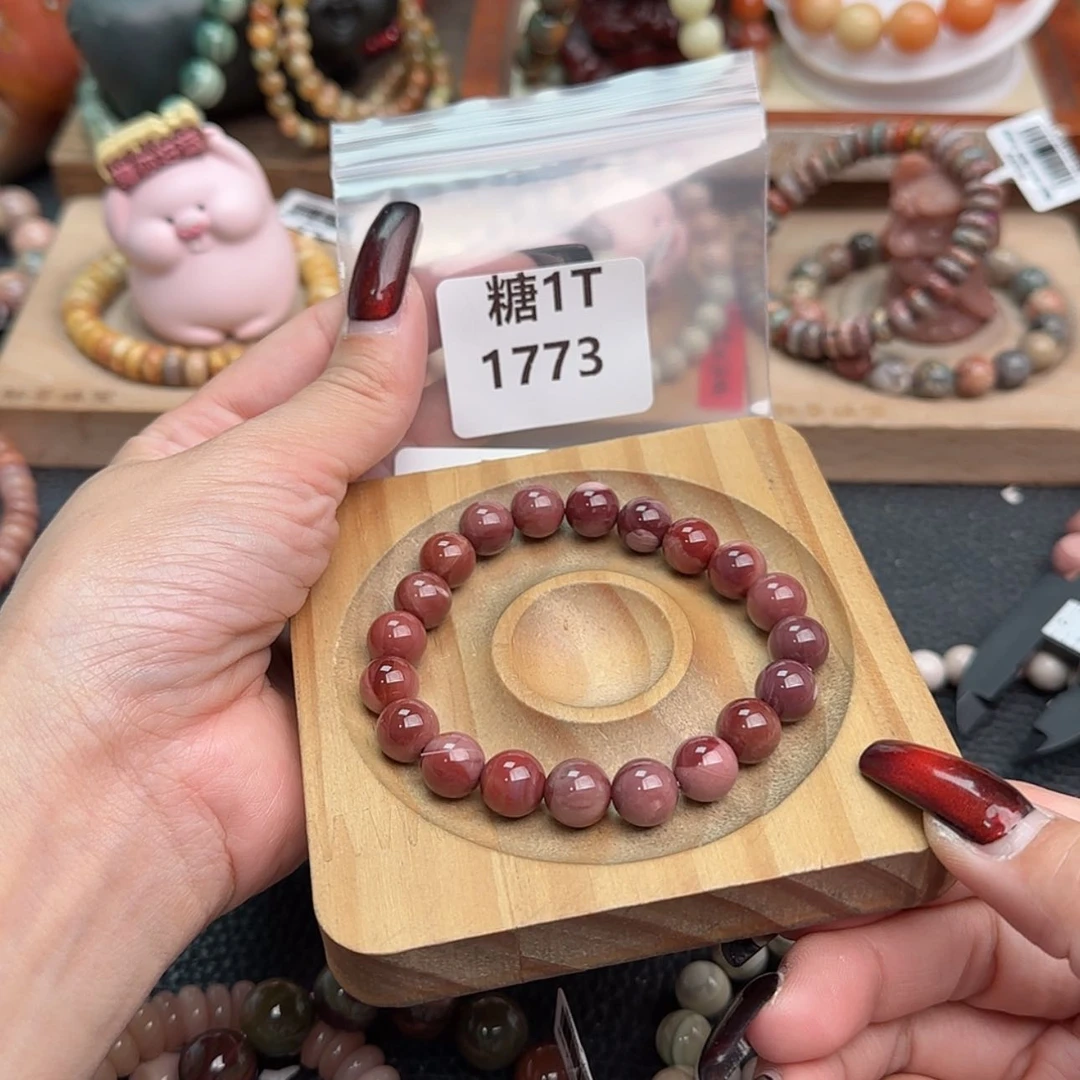 【闪购商品】石英质玉手链合金一***仔r 1773