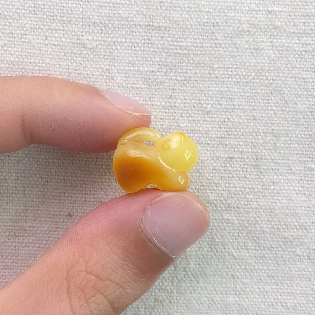 琥珀未镶嵌珠宝奇石趴趴猫