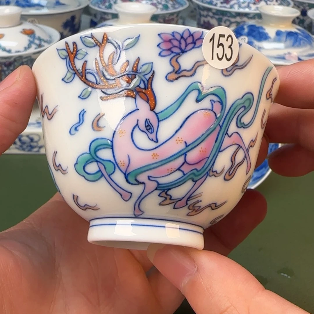 彦祖纯手工手绘茶具153