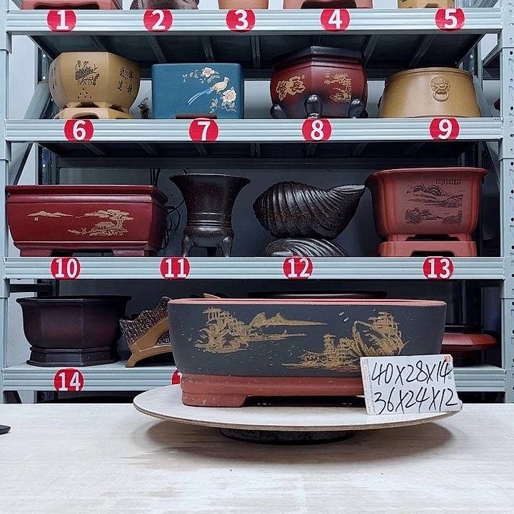 紫砂花盆紫砂花盆