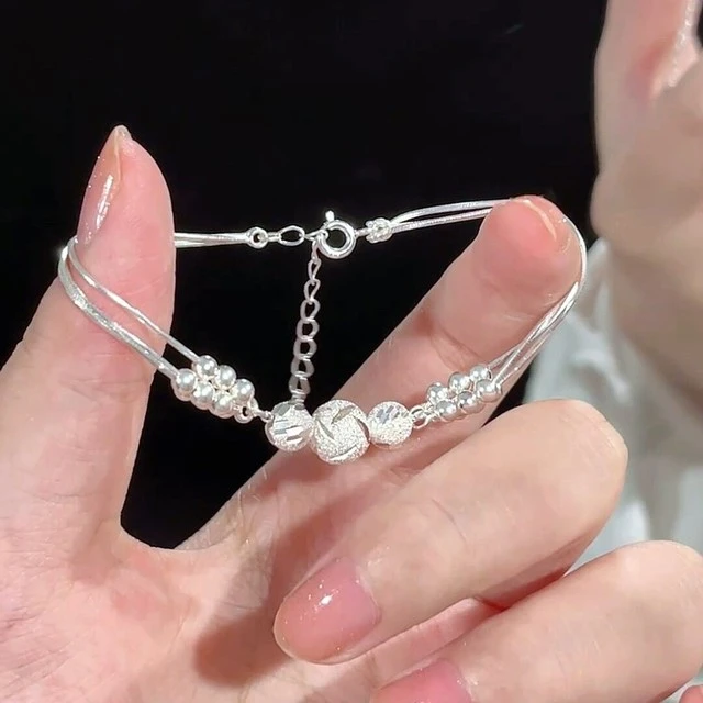 周大福珠宝三生三世纯银手炼女2025年新款轻奢小众精致送女生女款