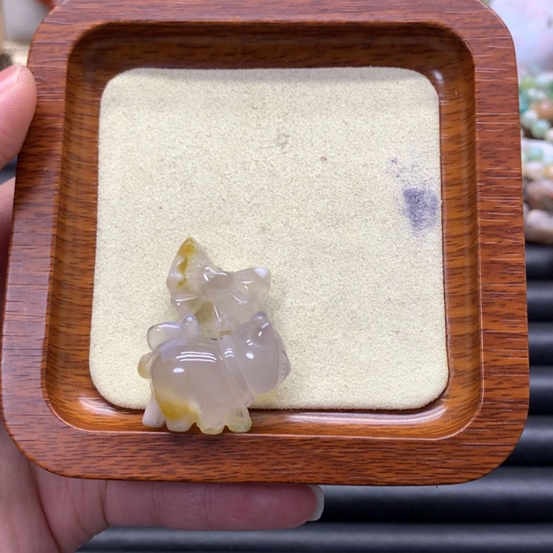 【闪购商品】玛瑙/玉髓手链未镶嵌猫*梁