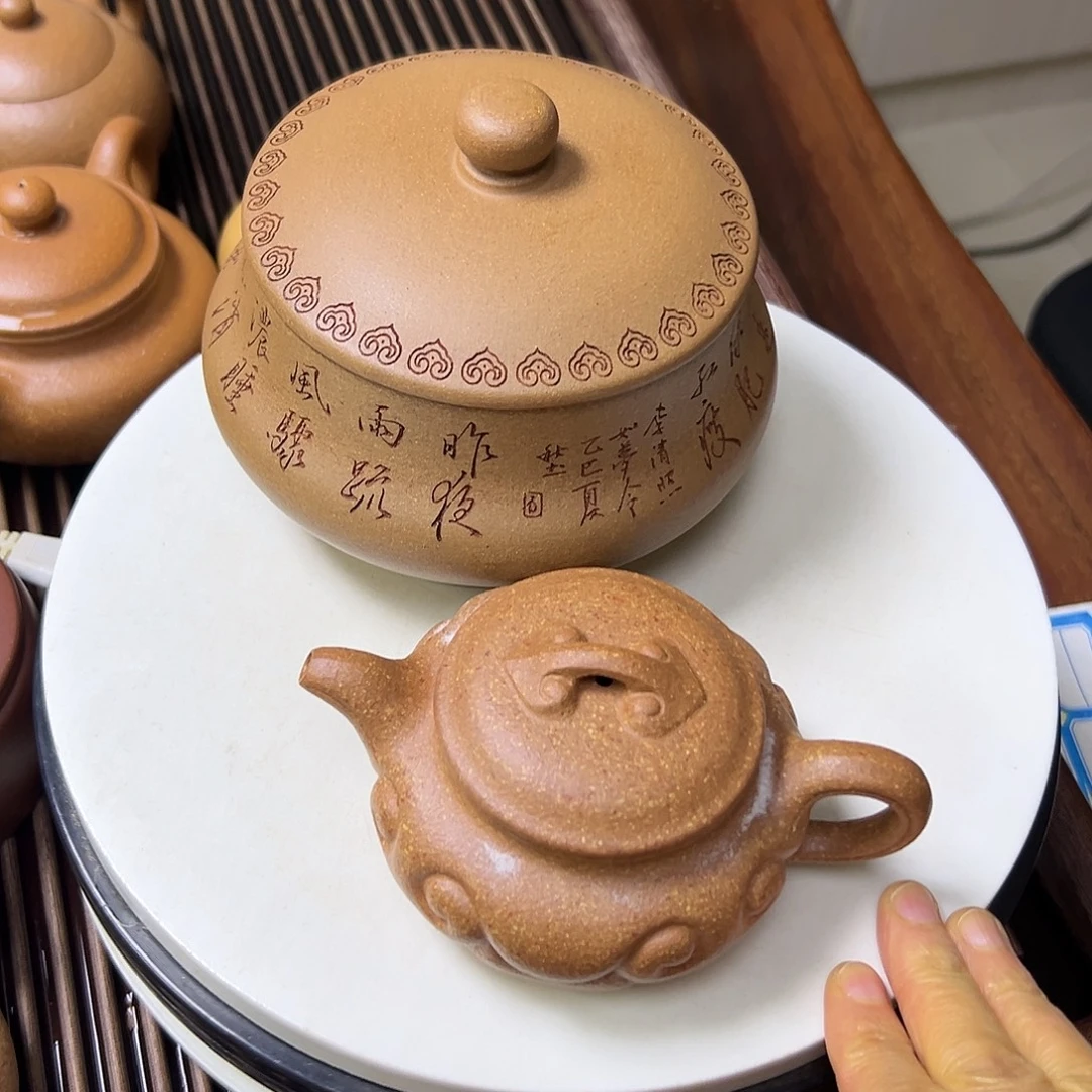 茶壶段泥紫砂壶等传统
