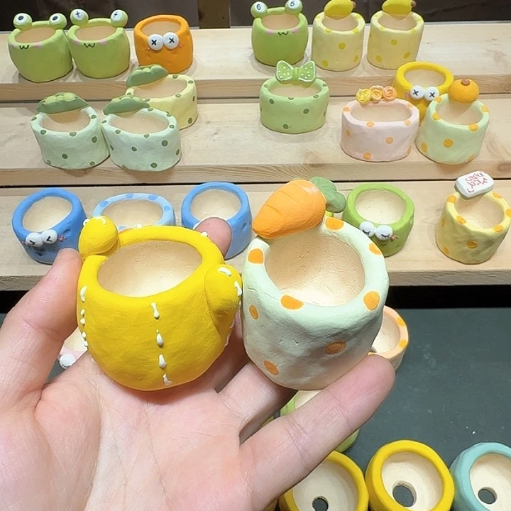 红陶茄**椒蘑菇901花盆