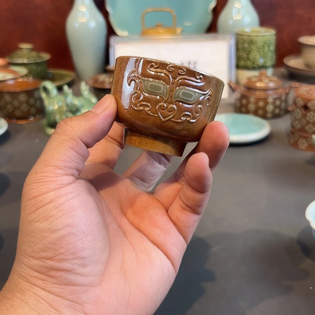瓷片龙泉青瓷福利青瓷
