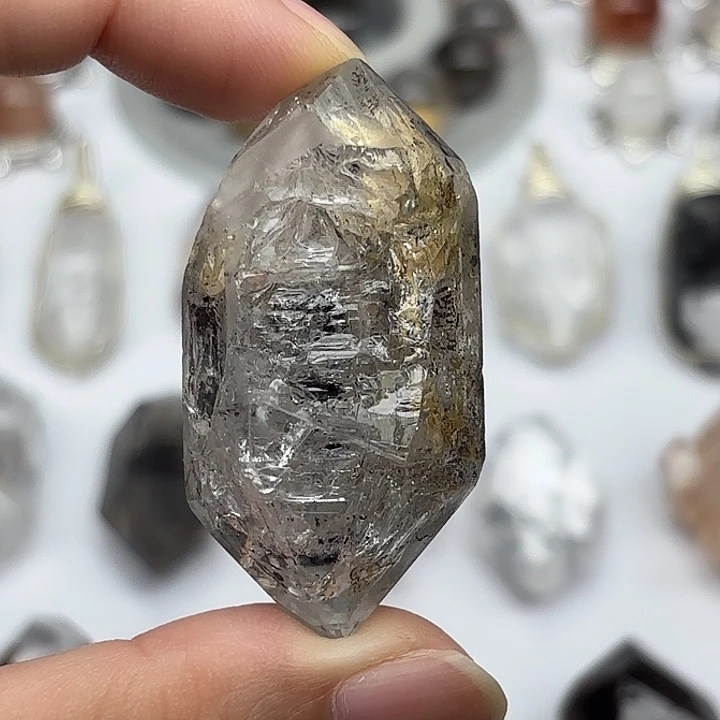 水晶颈饰未镶嵌骸骨闪灵钻49mm+