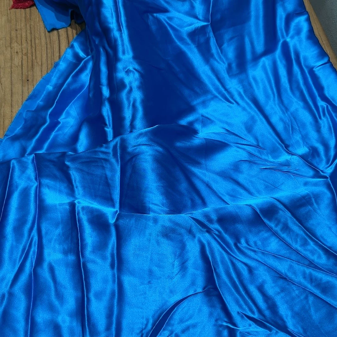 织绣一米七 真丝弹力缎 门幅140