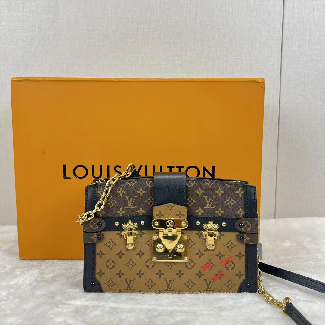 99新 LouisVuitton/路易威登  LV老花软盒子单肩包THCI2327
