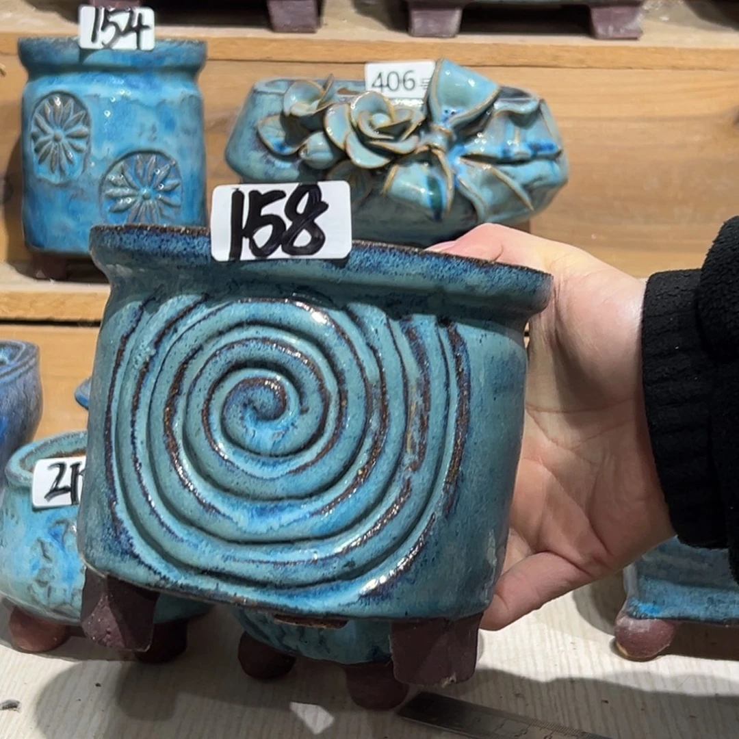 尚雅陶坊多肉花盆，内口径12