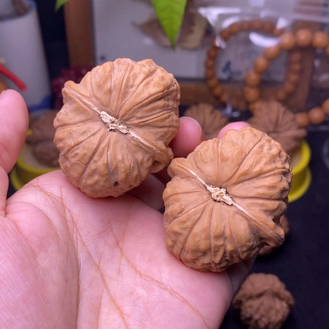 把件文玩核桃42南瓜墩