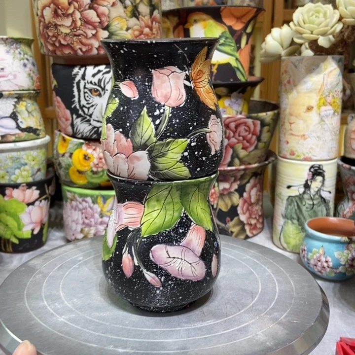 景德镇艺术手绘作品