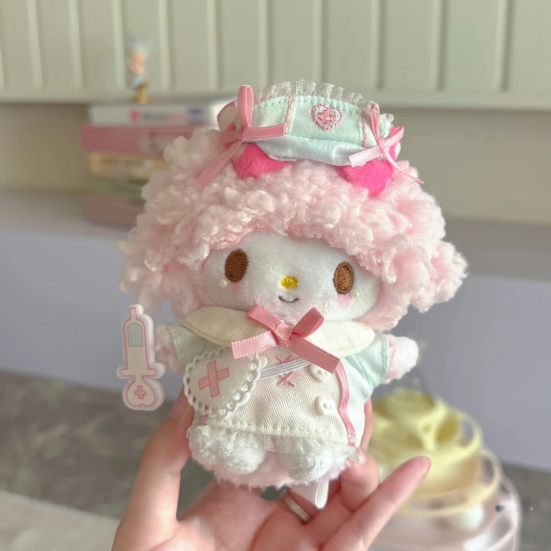 【正版现货】小羊必爱诺piano包包挂件三丽鸥可爱毛绒玩偶娃娃礼物