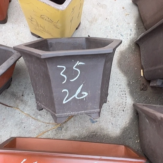 紫砂花盆透气花盆